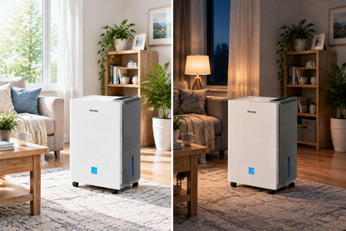 Should I run my dehumidifier during the day or at night