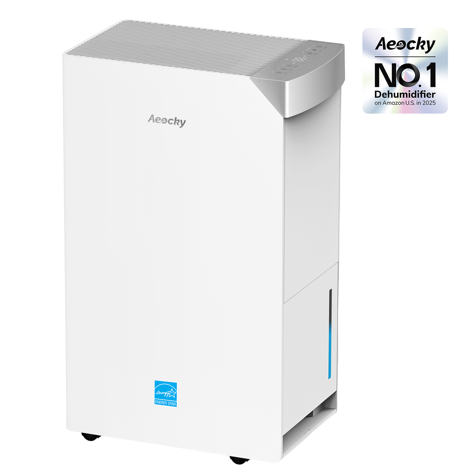 AEOCKY Dehumidifier Model Leo-001, Max 80 Pint/D (4500 Sq.Ft)