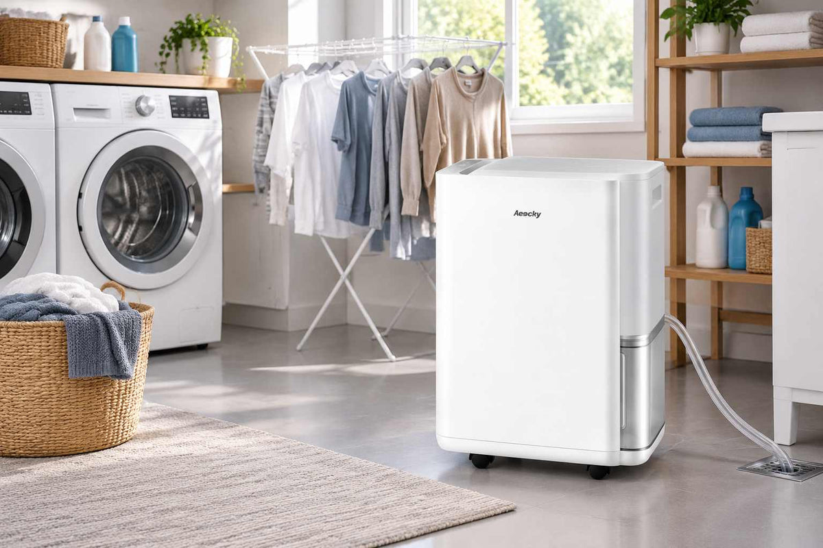 Best Dehumidifier for Laundry Rooms: How to Prevent Moisture, Odors & Dry Clothes Faster