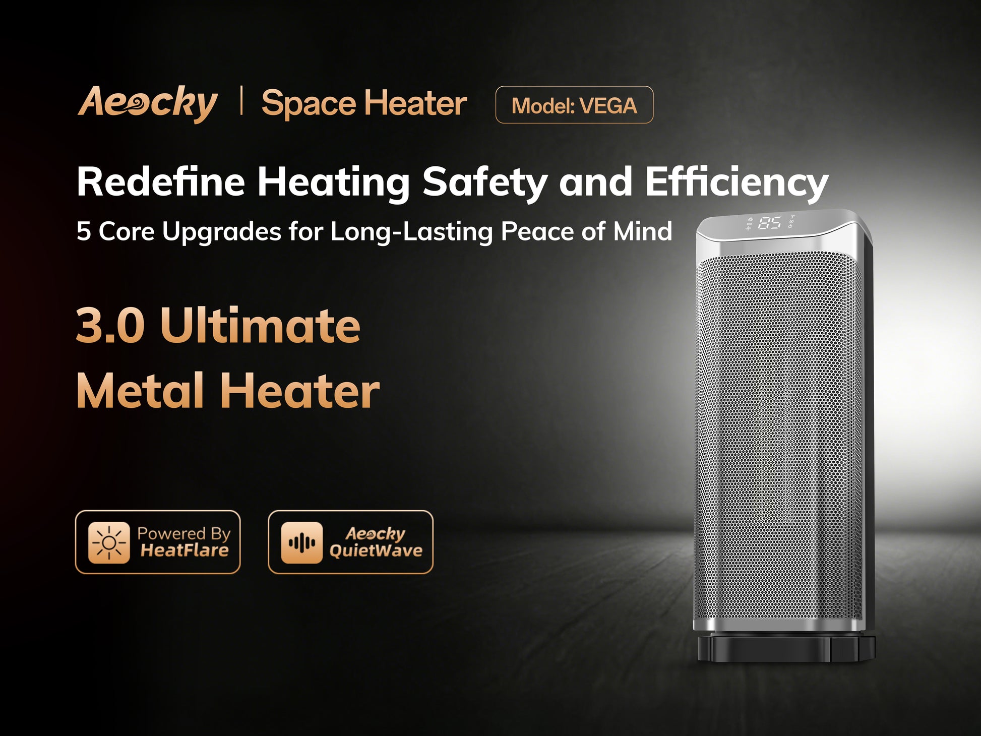 AEOCKY Space Heater Model Vega