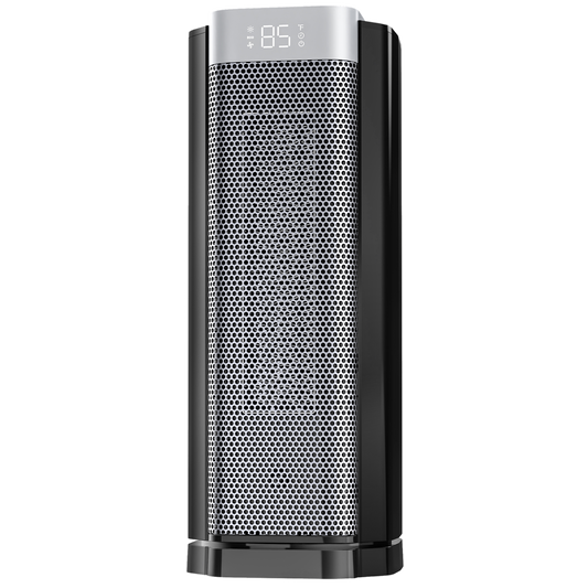 3rd-Gen AEOCKY Zero-Odor Space Heater with AI Thermostat, 1500W PTC Heaters for Indoor Use With Remote, 70° Oscillation, Utmost Silence, Safe Portable Electric Heater for Office, Bedroom, Room, Home