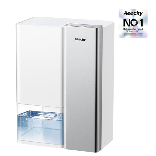 AEOCKY Small Dehumidifier Model VivaSilent, Max 64oz