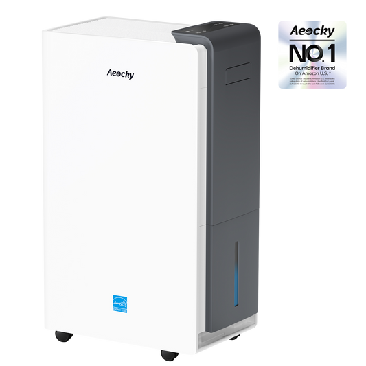 AEOCKY Dehumidifier Model Rhea-002 , Max 105 Pint/D(5500 Sq.Ft)
