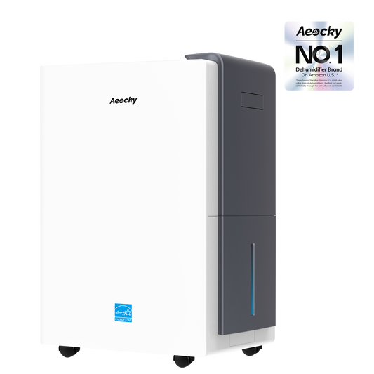 AEOCKY Dehumidifier Model Rhea-003 , Max 140 Pint/D(7000 Sq.Ft)