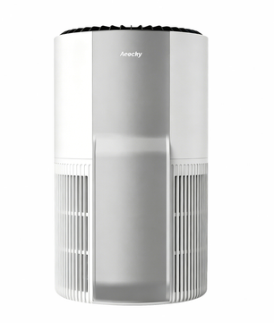 AEOCKY 4200 sq. ft. Energy Star Air Purifier, Proprietary YearChange Filter Tech, with Multi-Effect Filter, Washable Pre-Filter, Scent Capsule, Air Quality Monitor, for Home Large Room Bedroom Pets Odor (Luna Sliver)