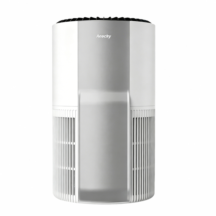 Aeocky Luna Quiet and High Capacity Air Purifier with Washable Filter for Large Room