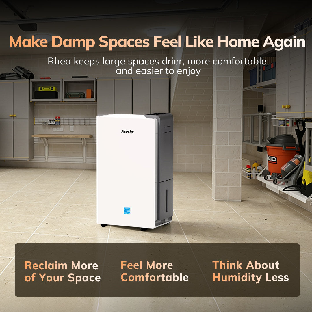Aeocky Rhea | Energy Star Most Efficient Dehumidifier for Large Room